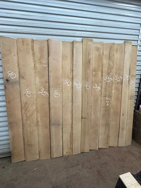 Kiln Dried Quartersawn White Oak Lumber Boards