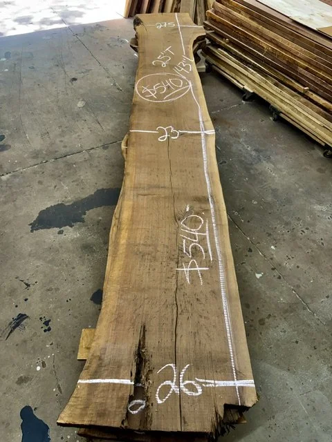 Kiln Dried Live Edge Black Walnut Slabs