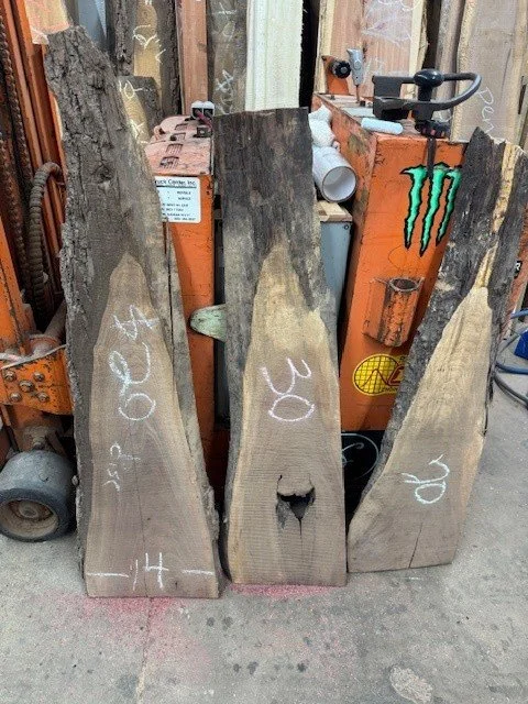 Kiln Dried Walnut Live Edge Slabs