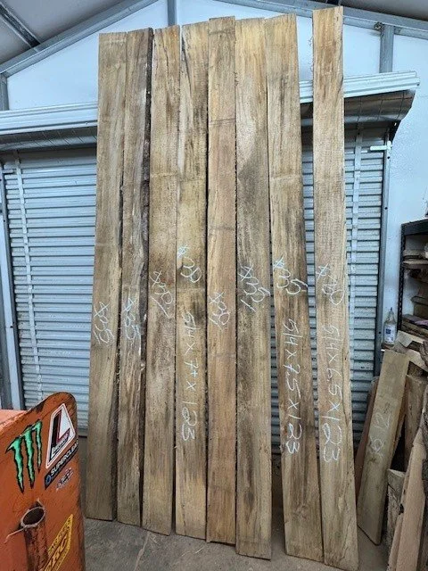 Kiln Dried Spalted Poplar Lumber Boards