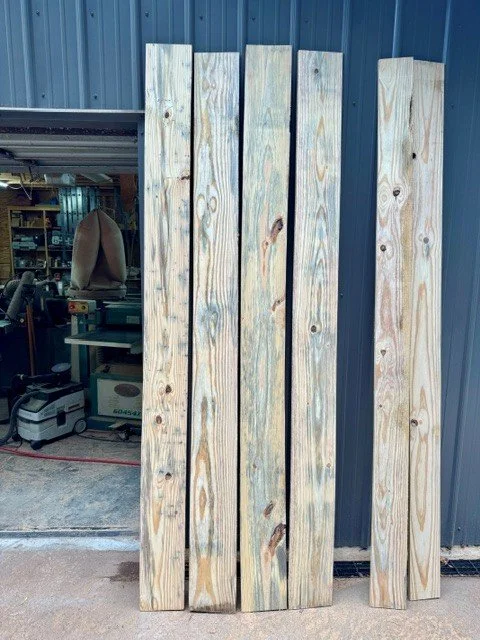 Kiln Dried Beetle Kill Blue Pine