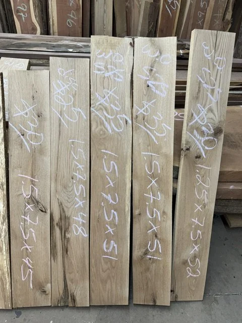 Kiln Dried White Oak Lumber Boards