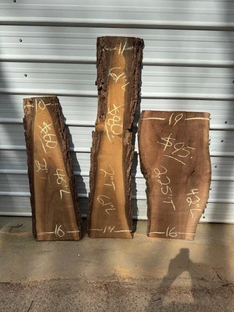 Kiln Dried Live Edge Black Walnut Slabs