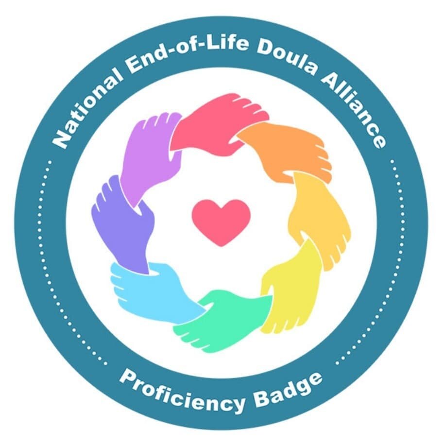 I did it!! It has been on my to-do list for the past 6 months and I finally made it happen! I am so happy to announce that I am now officially NEDA Proficient. 

As our Death Doula community grows and weaves a bond, it feels good to have organization