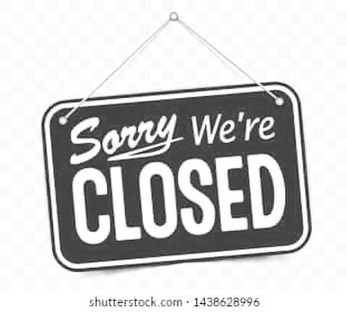 Due to unforeseen circumstances we will be closed on Sunday. See you all Monday @7