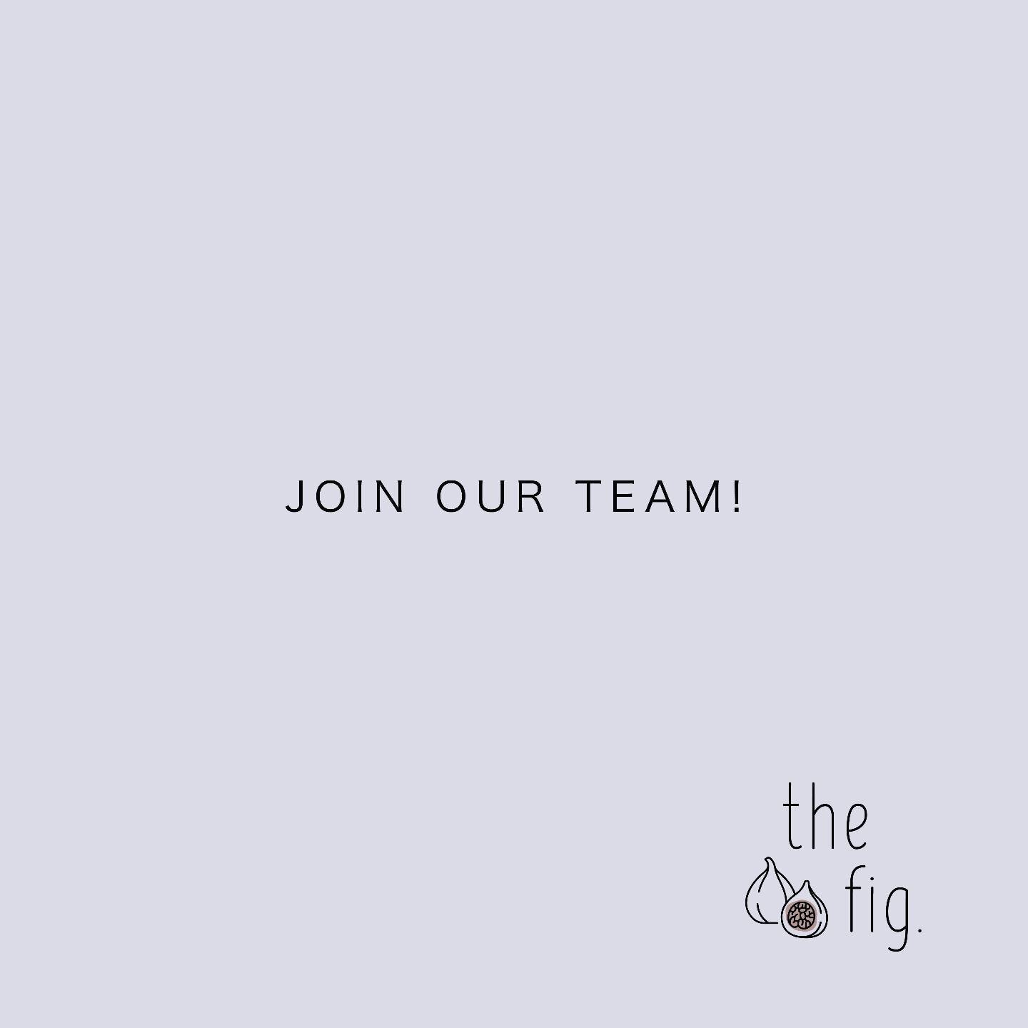 Calling all foodies! We're looking for amazing chefs and kitchen staff to join our team. If you have a flair for creating food to remember, this is your opportunity. Don't miss out! Email info@frenchfig.co.nz or text 0272794401 or 0272002447.