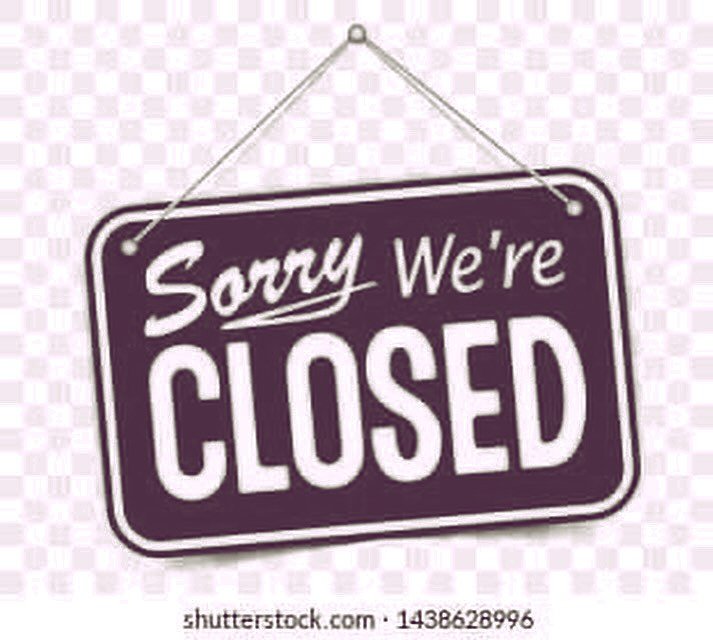 We will be closed Tuesday back to serve all@our loyal customers Wednesday @ 7am .See you then