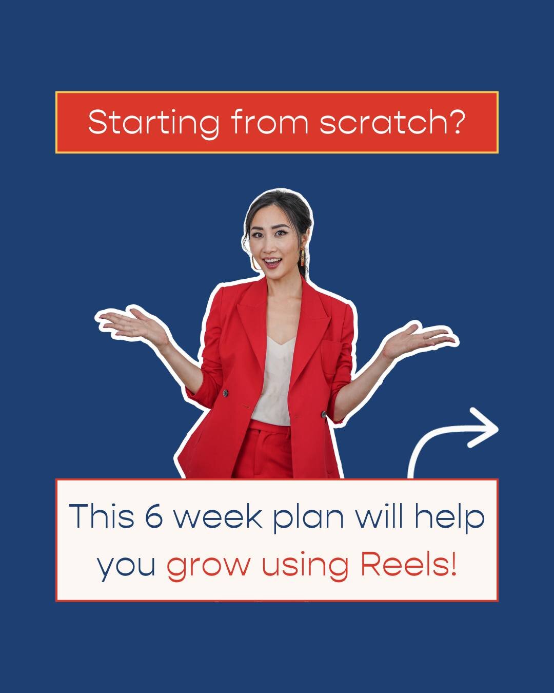 Starting a new account from scratch can be scary, but we&rsquo;re here to help! This 6 week plan will help you find your place in the Reels arena 👉🏻

Ready to take your Reels to the next level? The Reels Rocket Ship Program can help! With 5 modules