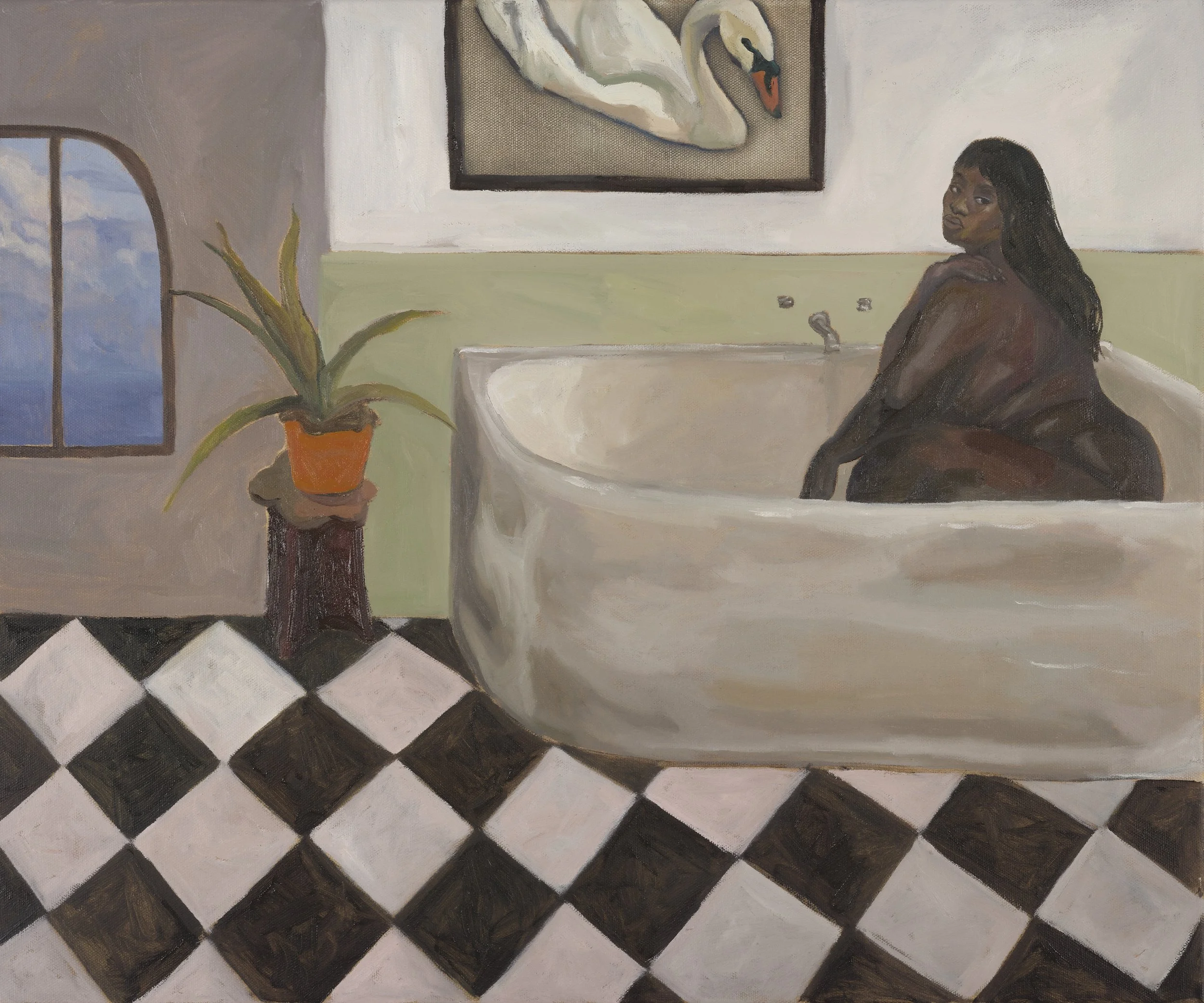 At Dusk
Oil paint on canvas 
50 x 60 cm