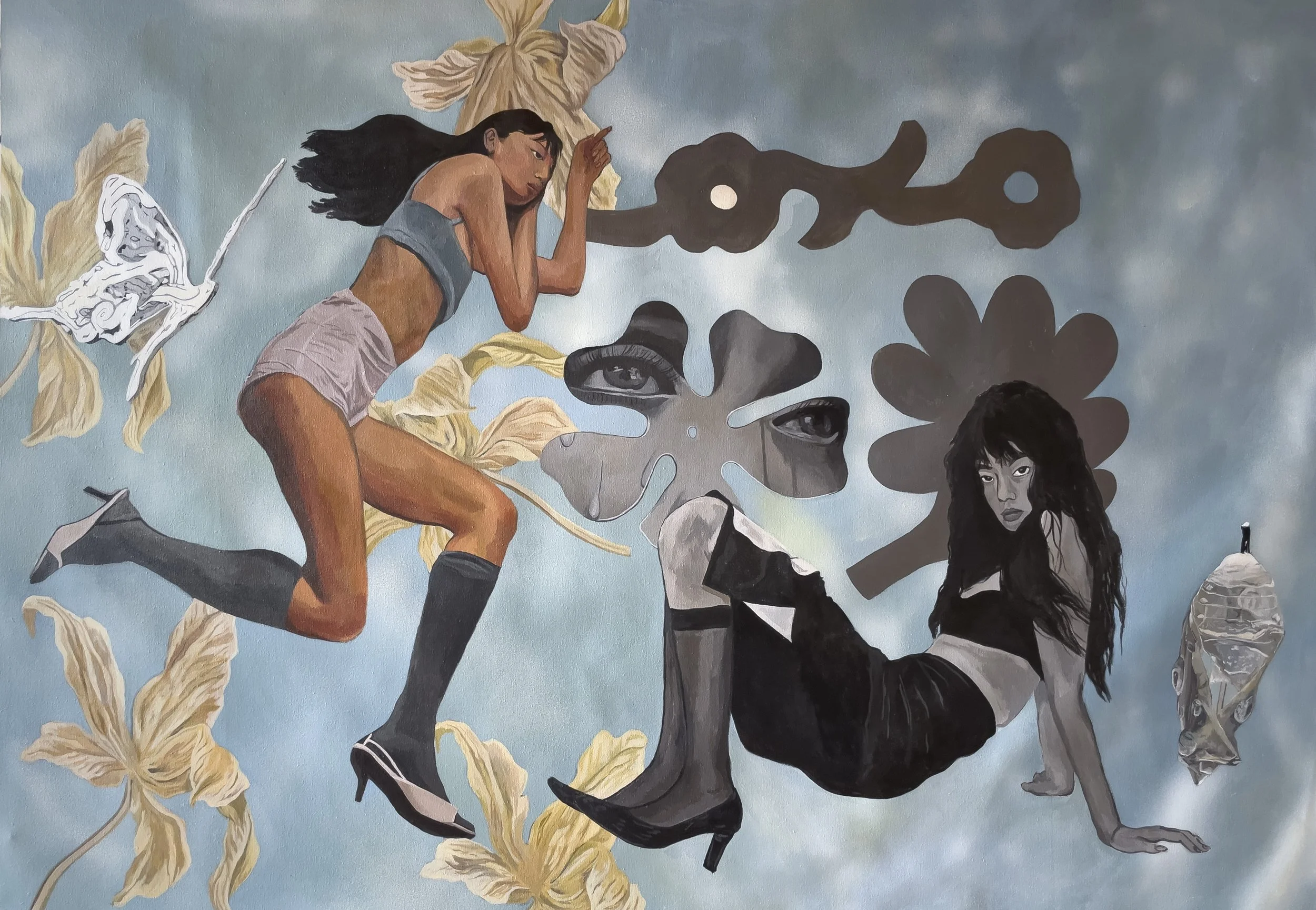 Day Dream,
Acrylic on canvas