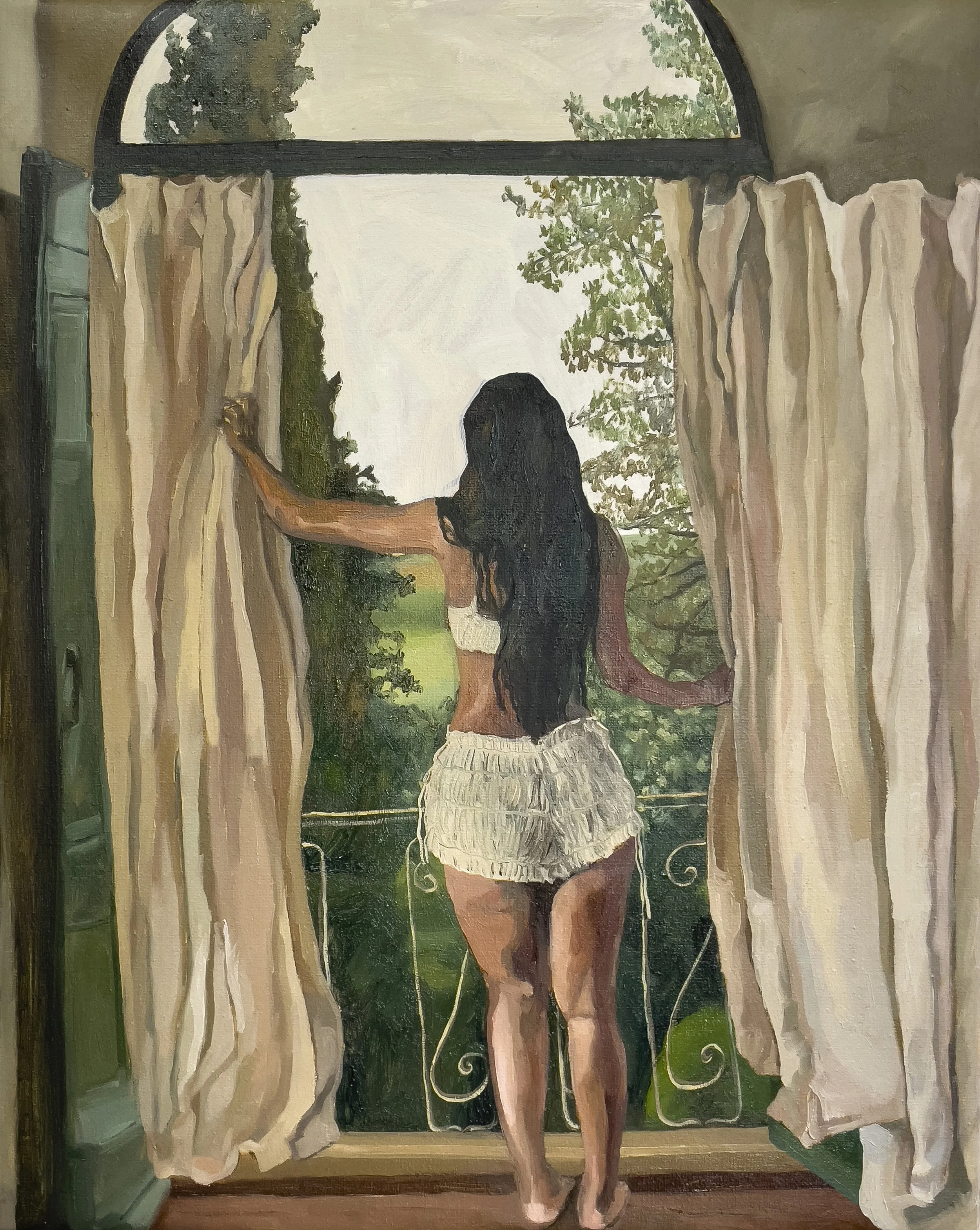 A Room with A View
Oil paint on canvas
50 x 60 cm