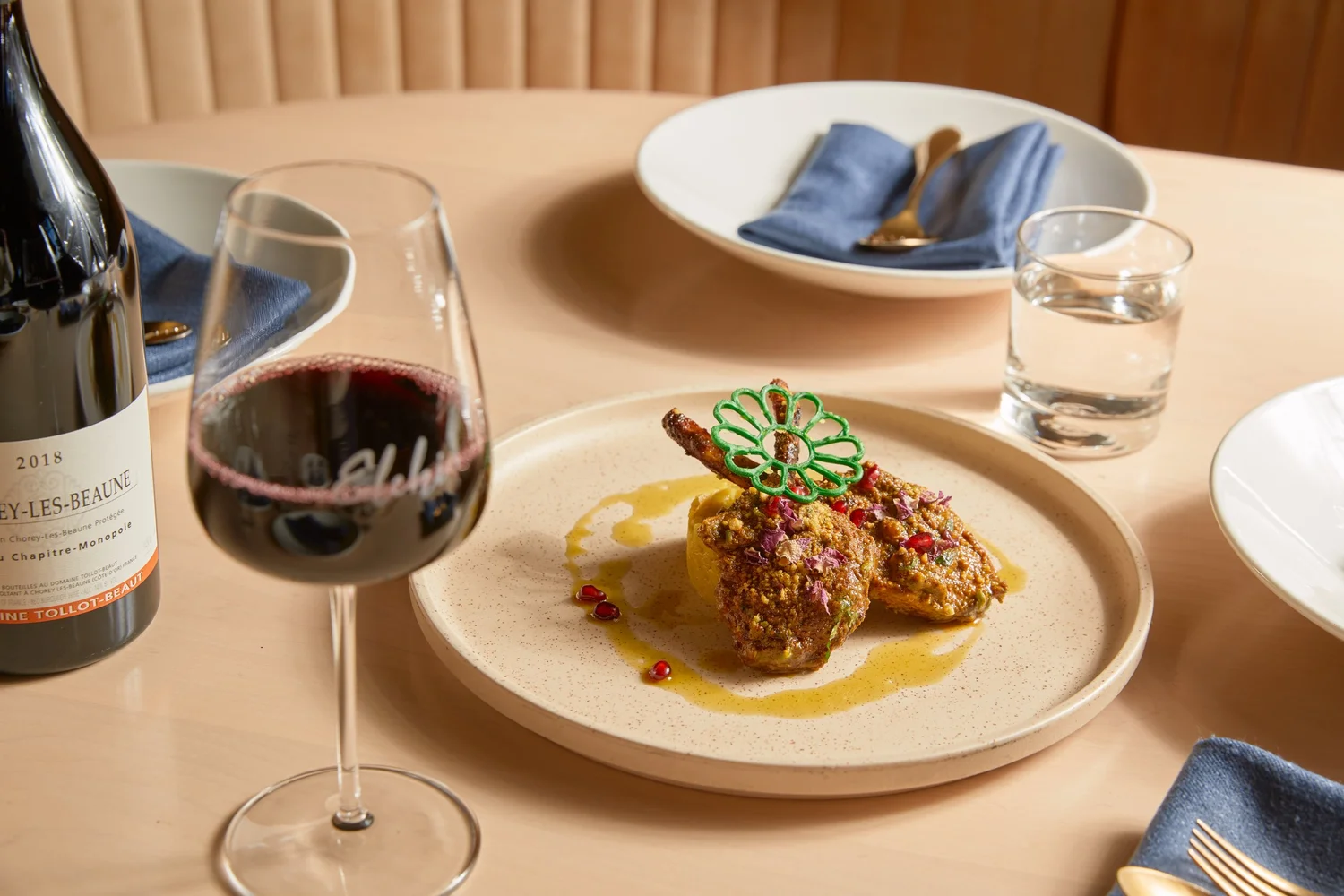 Tandoori lamb chops at Elchi