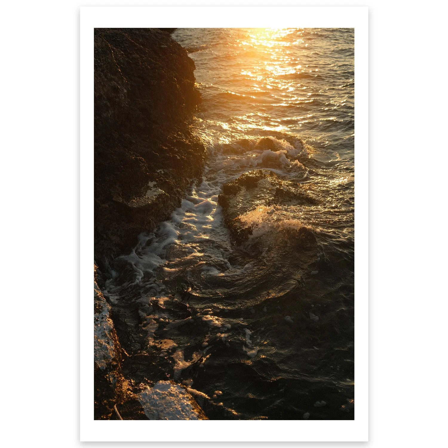 Archival photographic print shot on Agistri, Greece, 2024 by Dean Lever