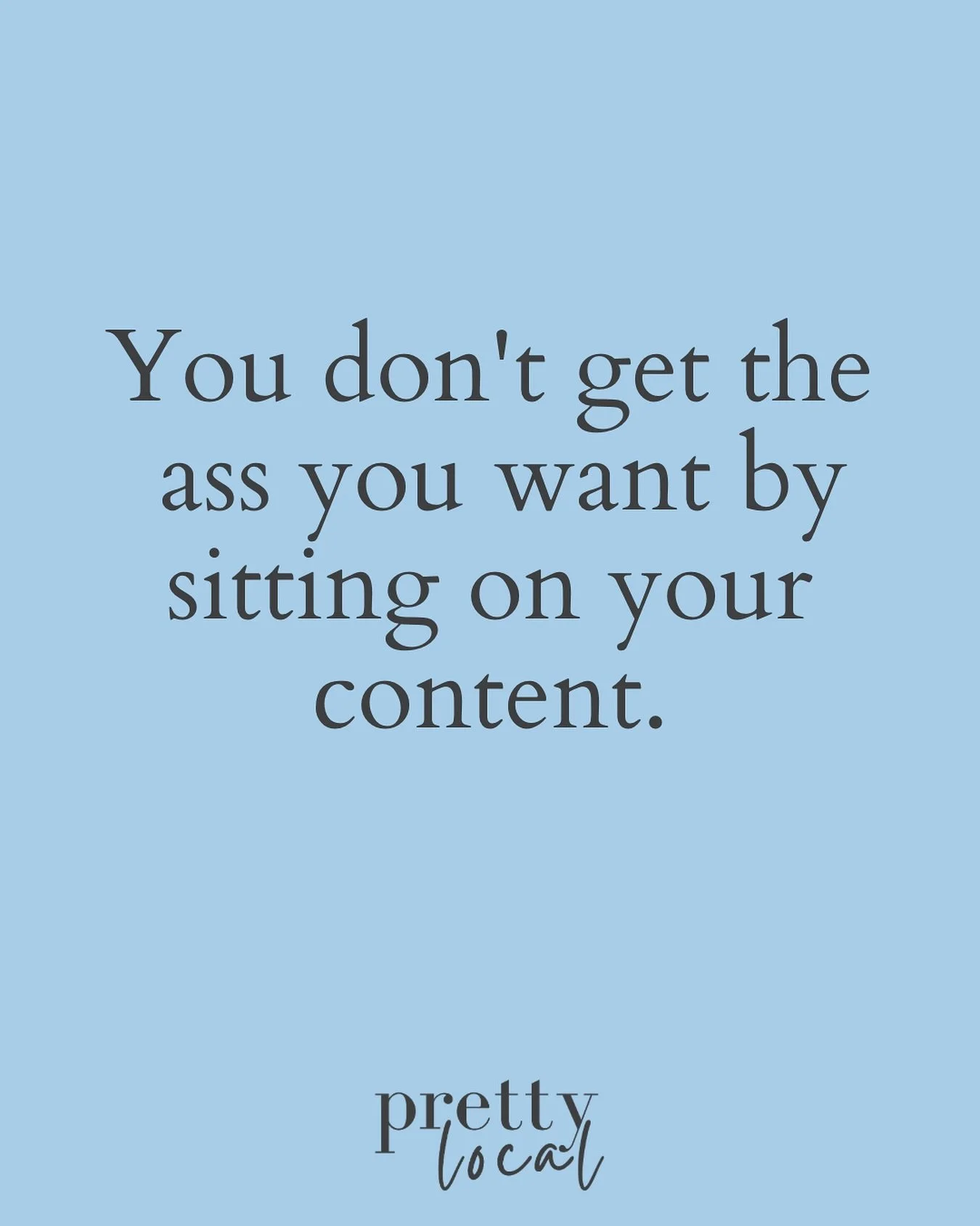This one is for my pros! 

I&rsquo;m reposting this gem from a couple of years back when I was backed up with fitness content. (Still true.) This is an example of repurposing something that did well before with a fresh spin.

If you&rsquo;re struggli