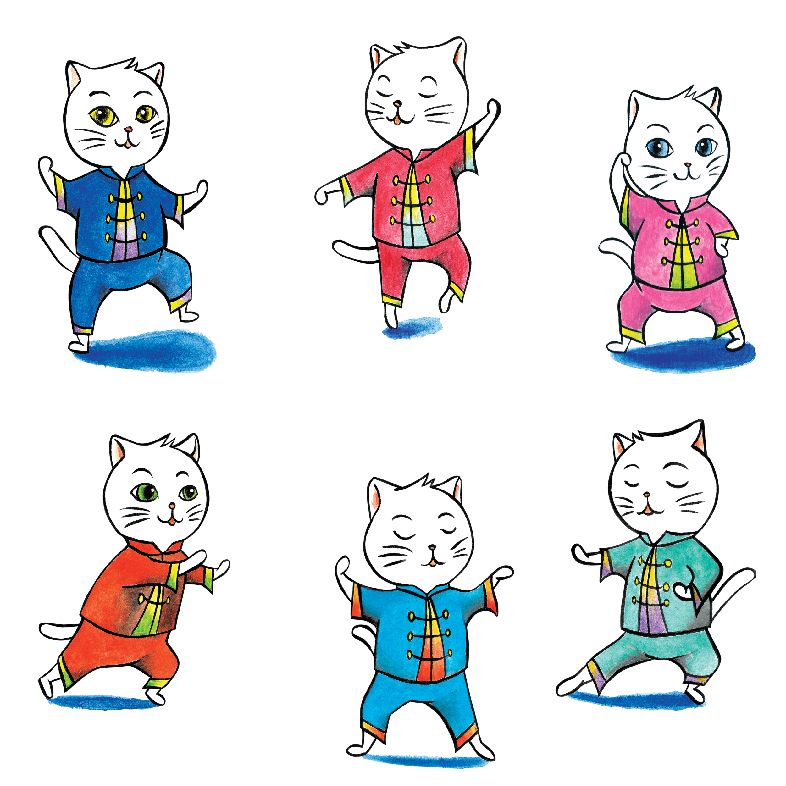Tai-Chi Cat