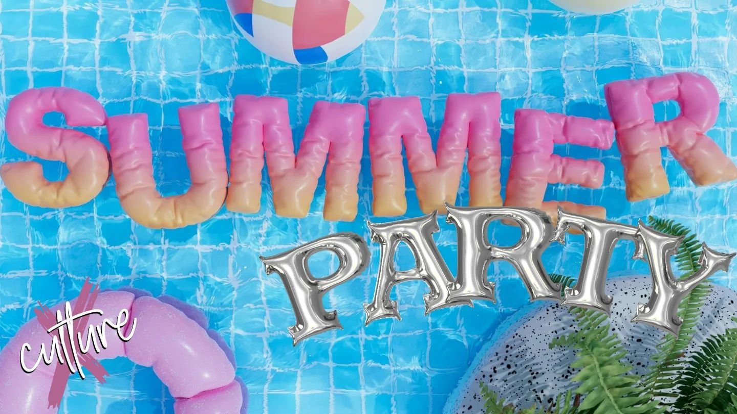 7 More Days till our Culture X SummerParty!
We cannot wait! Here is what you can expect:
🟢Free Event
🟢A Fun Evening To Celebrate The End Of The Year
🟢Heaps Of Games (indoor and outdoor)
🟢Inflatables
🟢Door Prize
🟢 Slushies 
🟢Cafe
🟢AND HEAPS MO