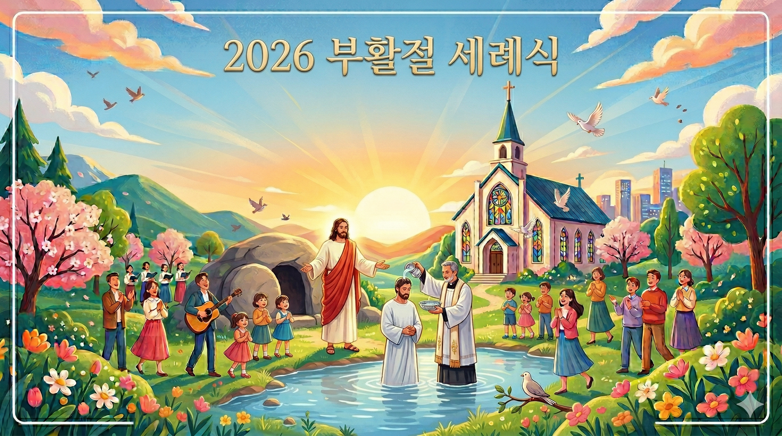 2026 부활절 세례식