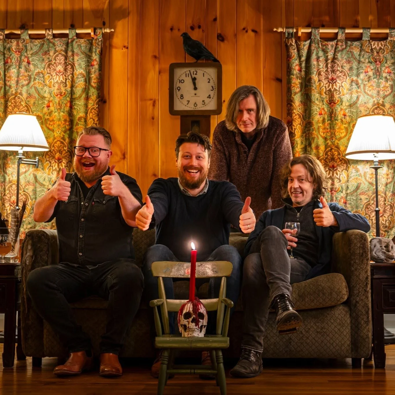 It's DONE!!!! We have reached our initial #kickstarter goal! A very welcome surprise upon returning from our tour. Thanks to everyone who has been supporting us these past few weeks, both through the kickstarter and at the shows/merch table. It's bee