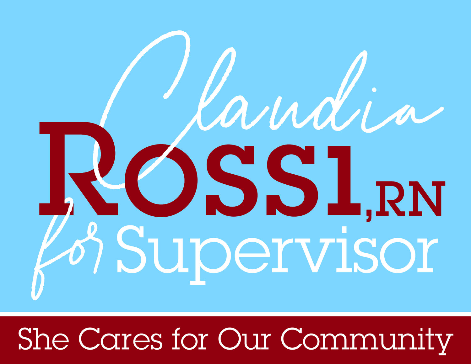 Make A Contribution — Claudia Rossi For Supervisor 2022