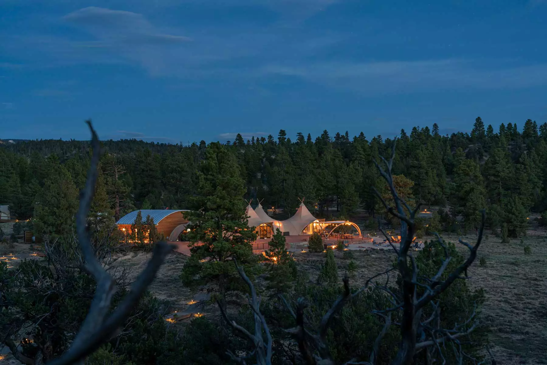 Under The Canvas- Bryce Canyon, photo by Bailey Made from Travel + Leisure Magazine