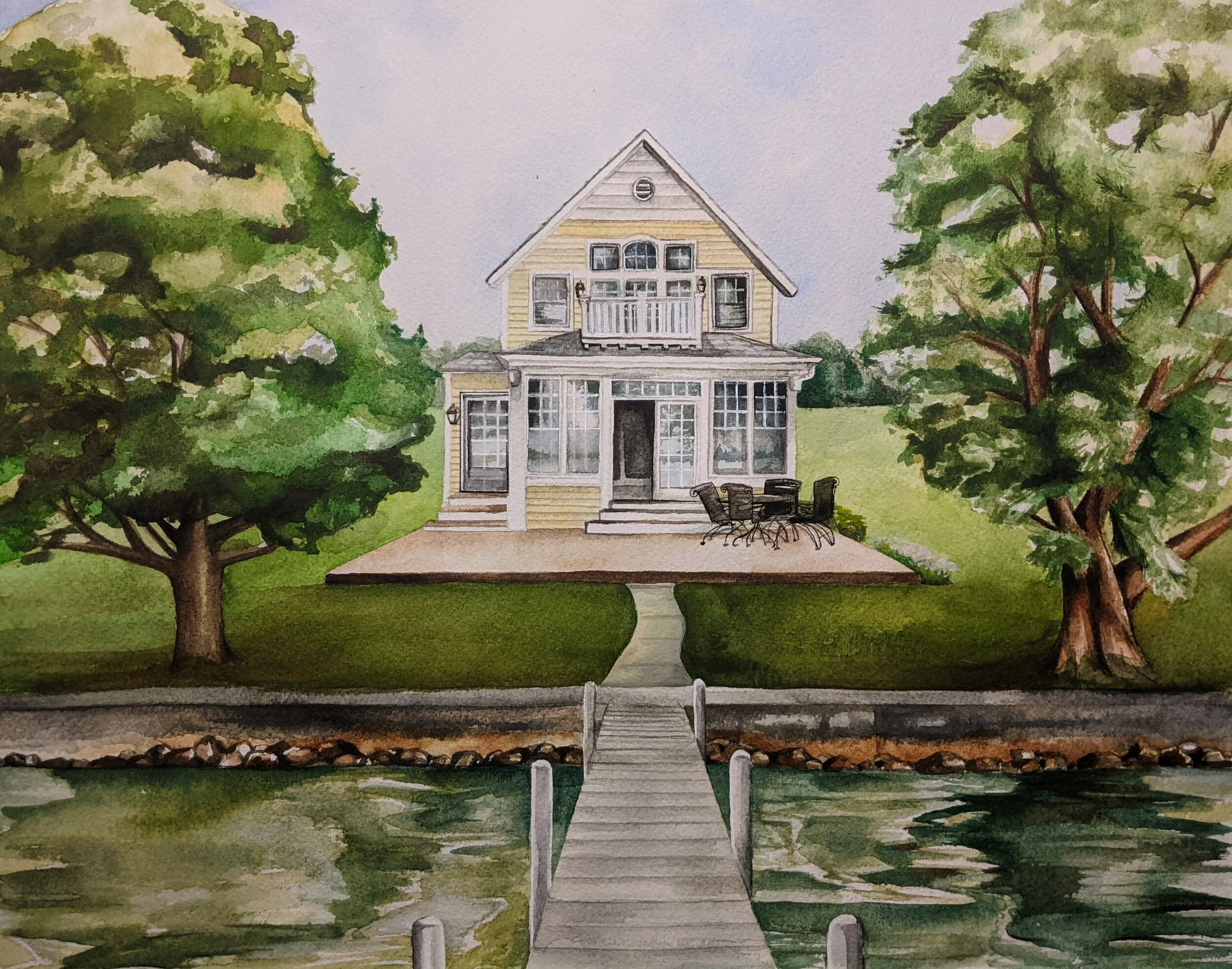 Lake House- 2021
10x12