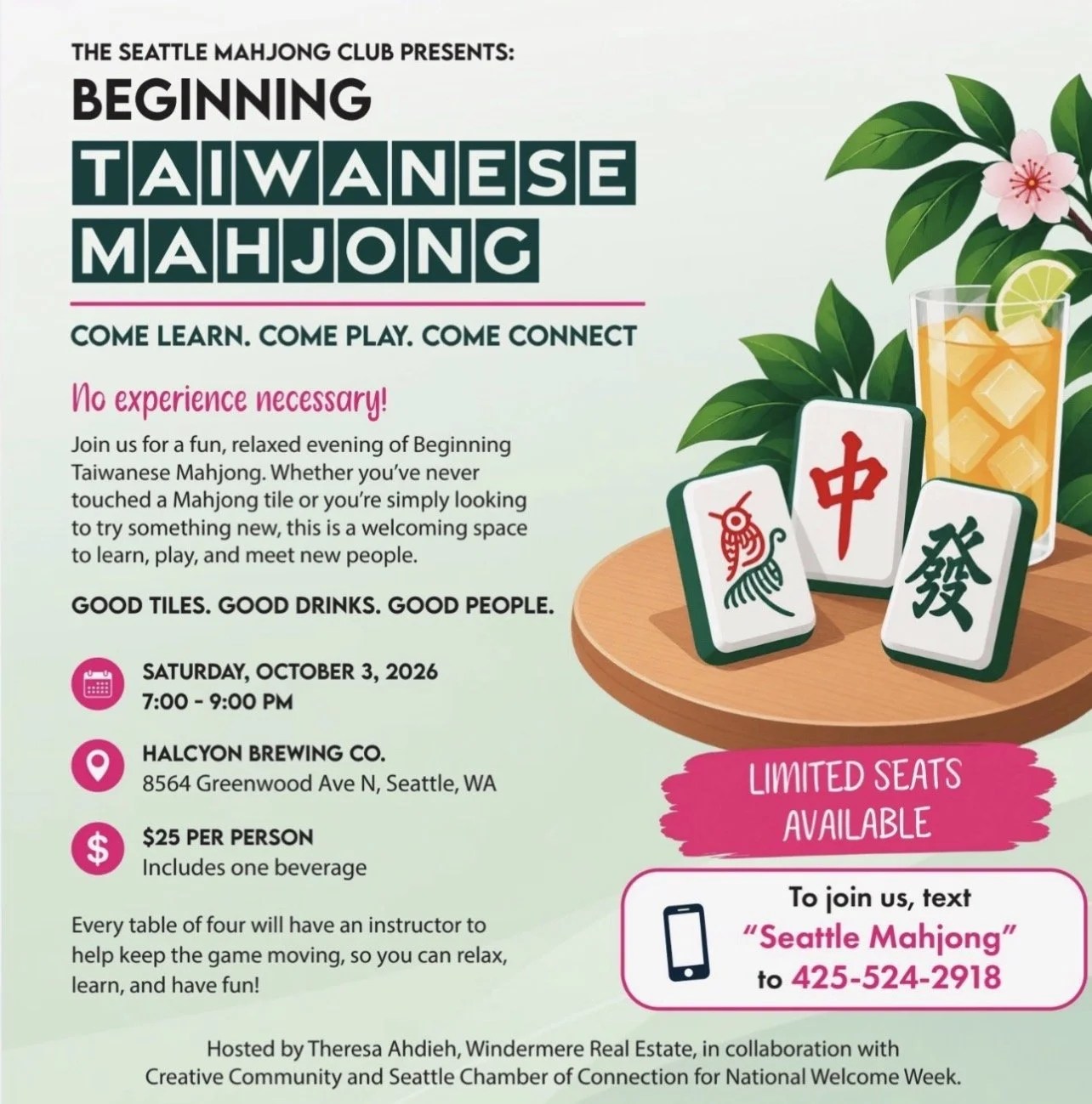 Beginner Mahjong Night