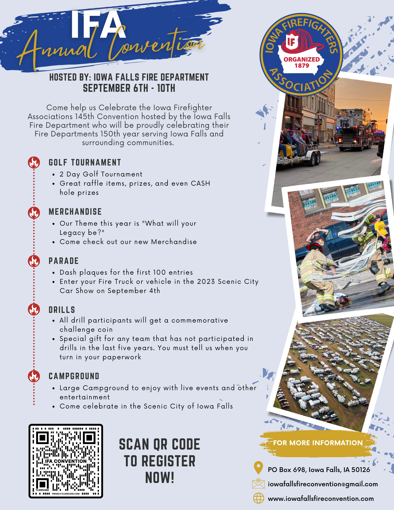 2023 IFA Convention — Iowa Firefighters Association