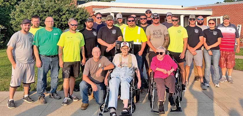 Guttenberg FD Visits Care Center
