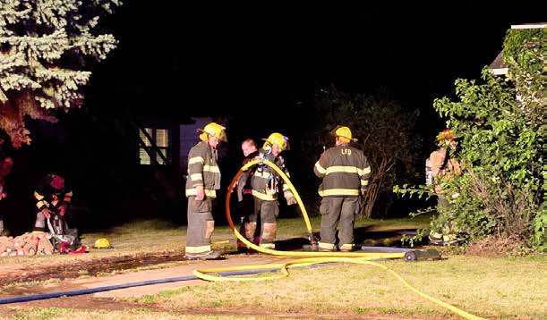 Le Mars Responds to House Fire Call