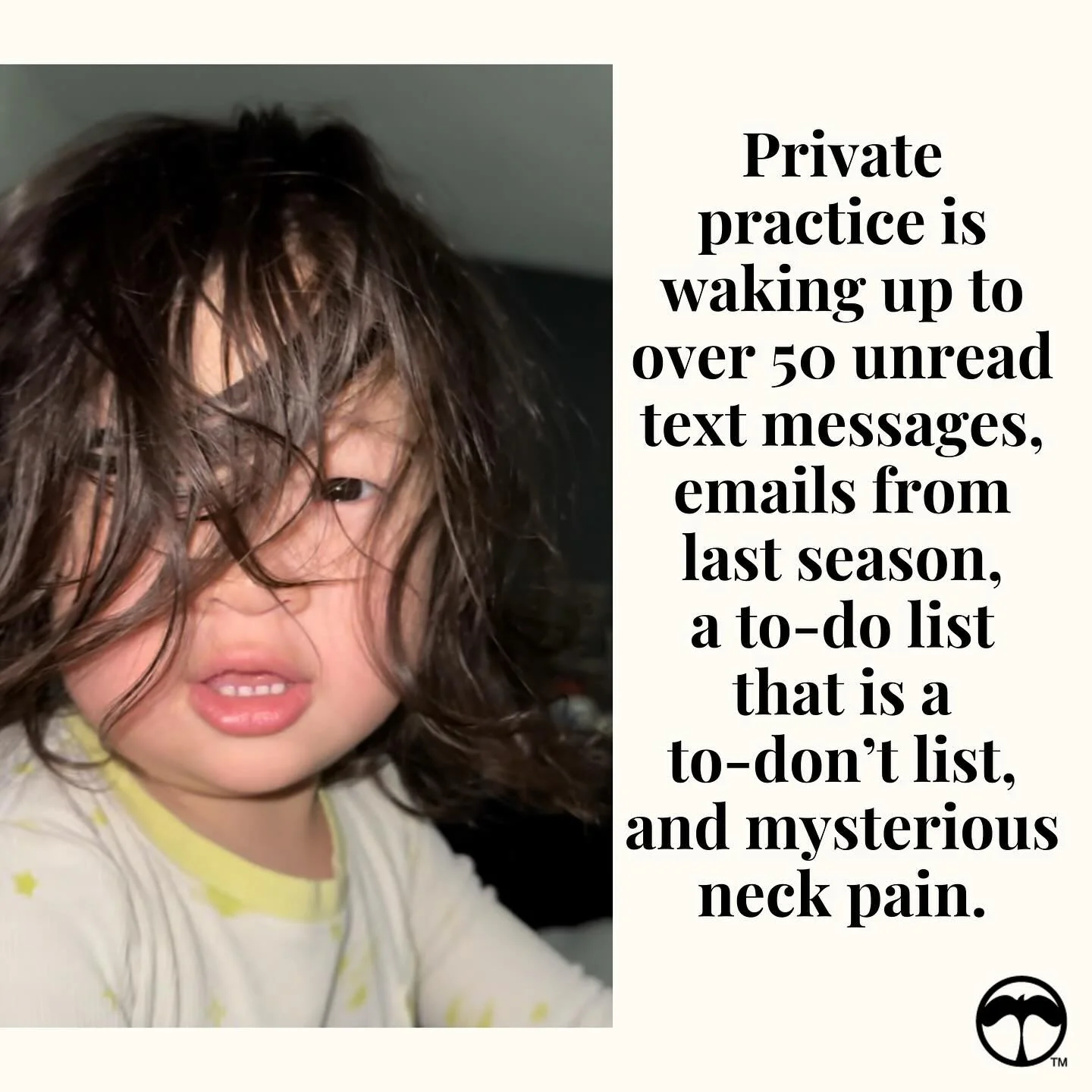 All jokes aside, it&rsquo;s the best thing I&rsquo;ve ever done.  When I worked for other clinics or agencies, I couldn&rsquo;t do what I wanted to. 

Is it hard? Absolutely. But a lot of people helped me get here. 
For that, I am thankful. 

I&rsquo