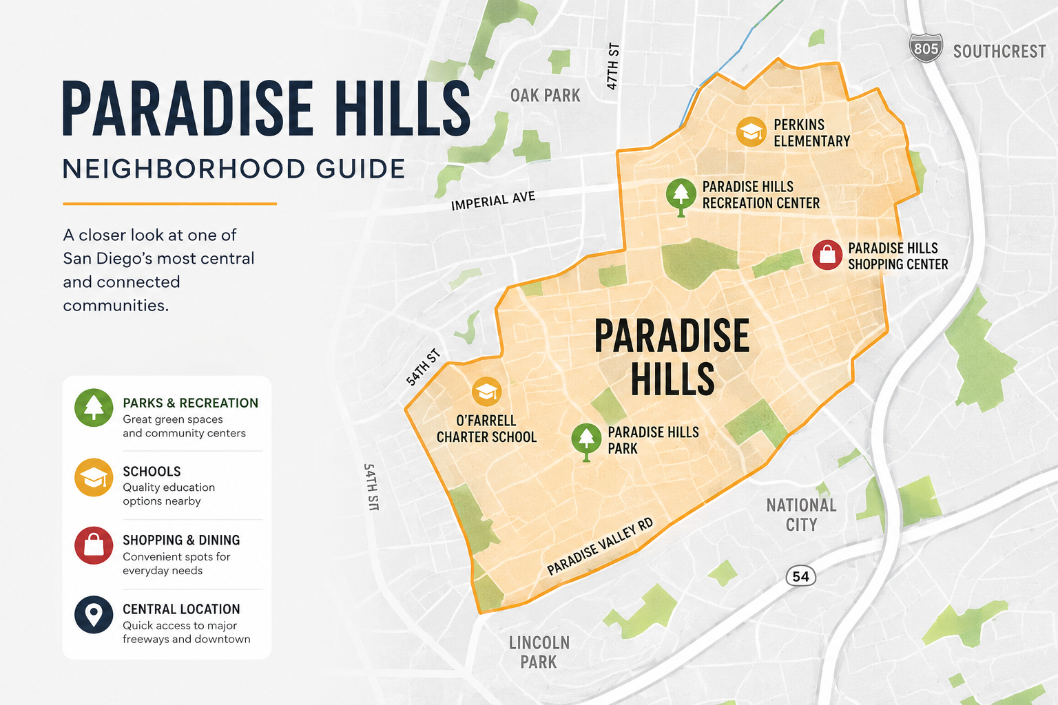 Where exactly is Paradise Hills?