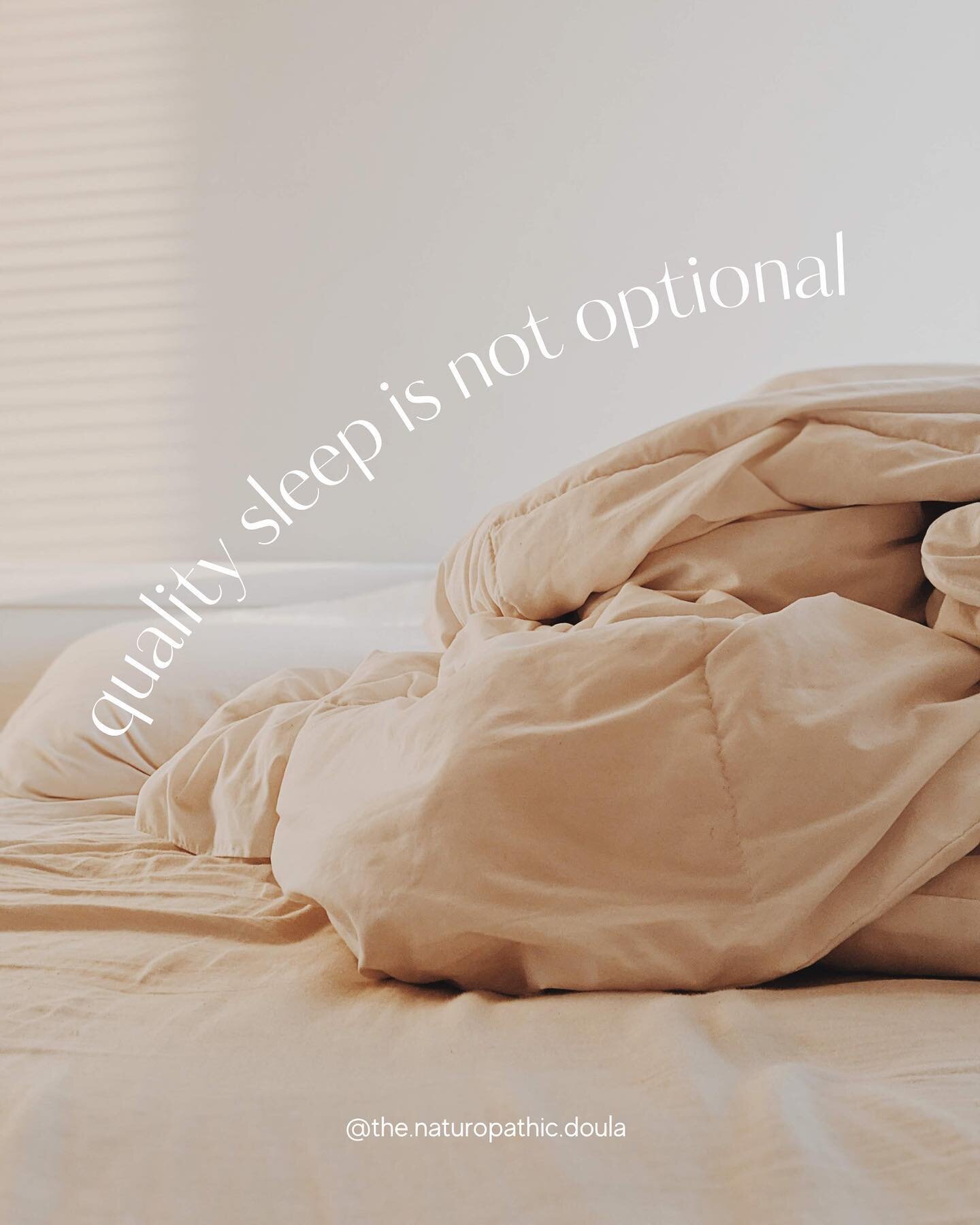 Not if we want our bodies to function optimally, anyway.

Are you regularly not getting enough sleep (or proper quality sleep), and wondering why you feel stressed, irritable, foggy and unmotivated through the day? It might be time to reevaluate your