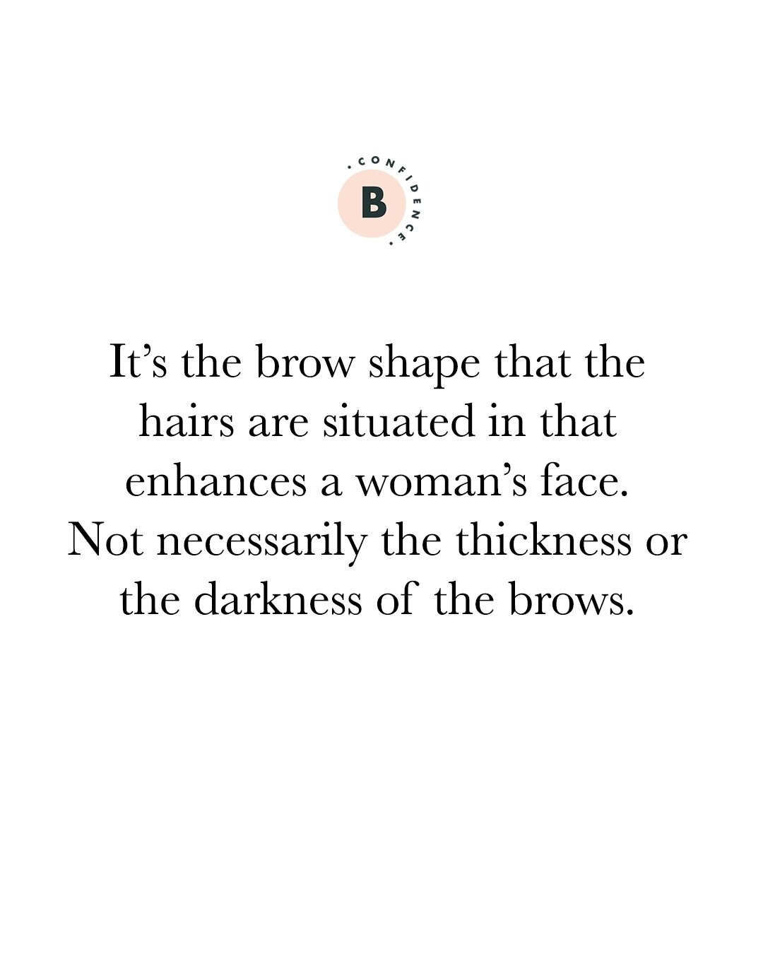 So often the focus is on darkening your brows to define them, but it's more important to consider your brow shape. Matching your natural brow colouring is often the best shade for you when it comes to filling them in.

#browconfidence