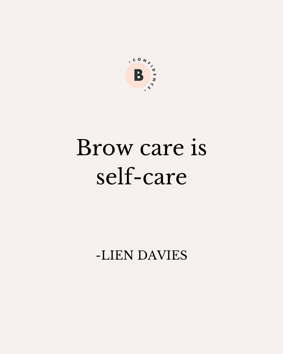 Taking just a few minutes in the morning to shape your brows can set the tone for a great day. Not only will you look fantastic, but you'll also feel more confident.

#browconfidence