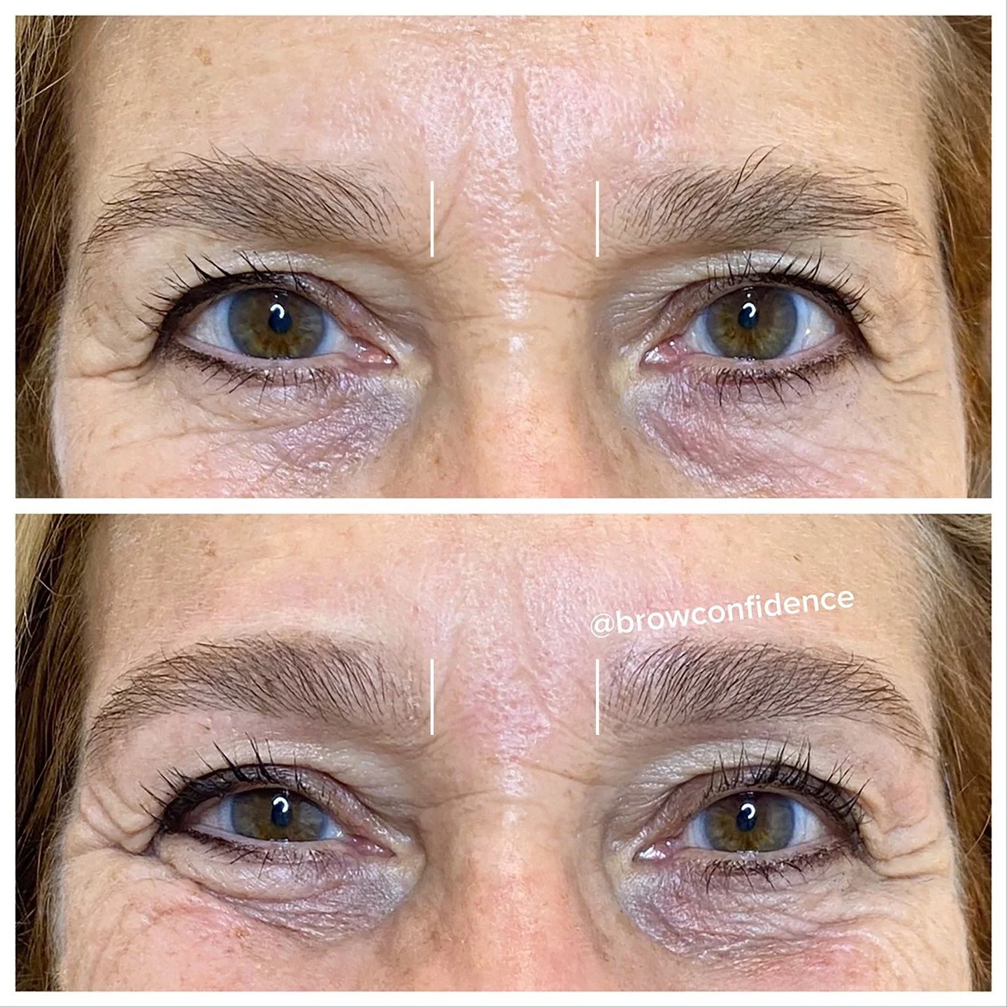 Bringing balance to your brows is not always about removing hairs. 

Here the focus is on trimming just a few rogue hairs and using a fine brow pencil to instantly transform and create balance. 

This is a favourite #BCTransformation because of her b