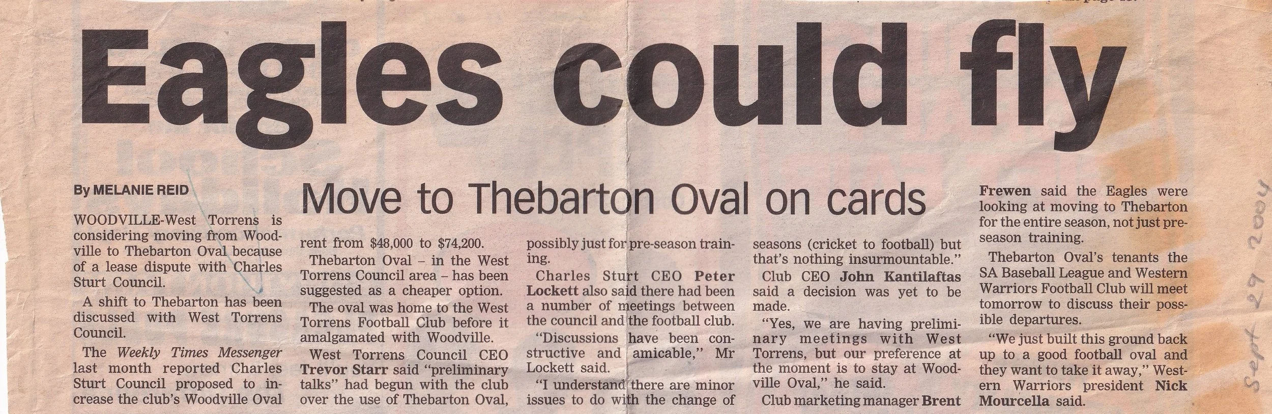 2004 Newspaper Article