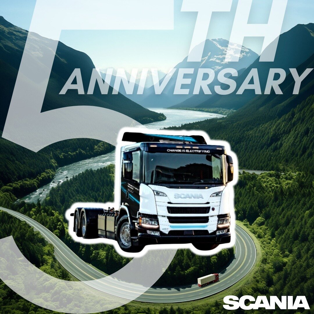 @scanianz turns 5! 🚛 🚛 🚛
Swipe to see how NZ's leading Heavy Truck brand has grown.