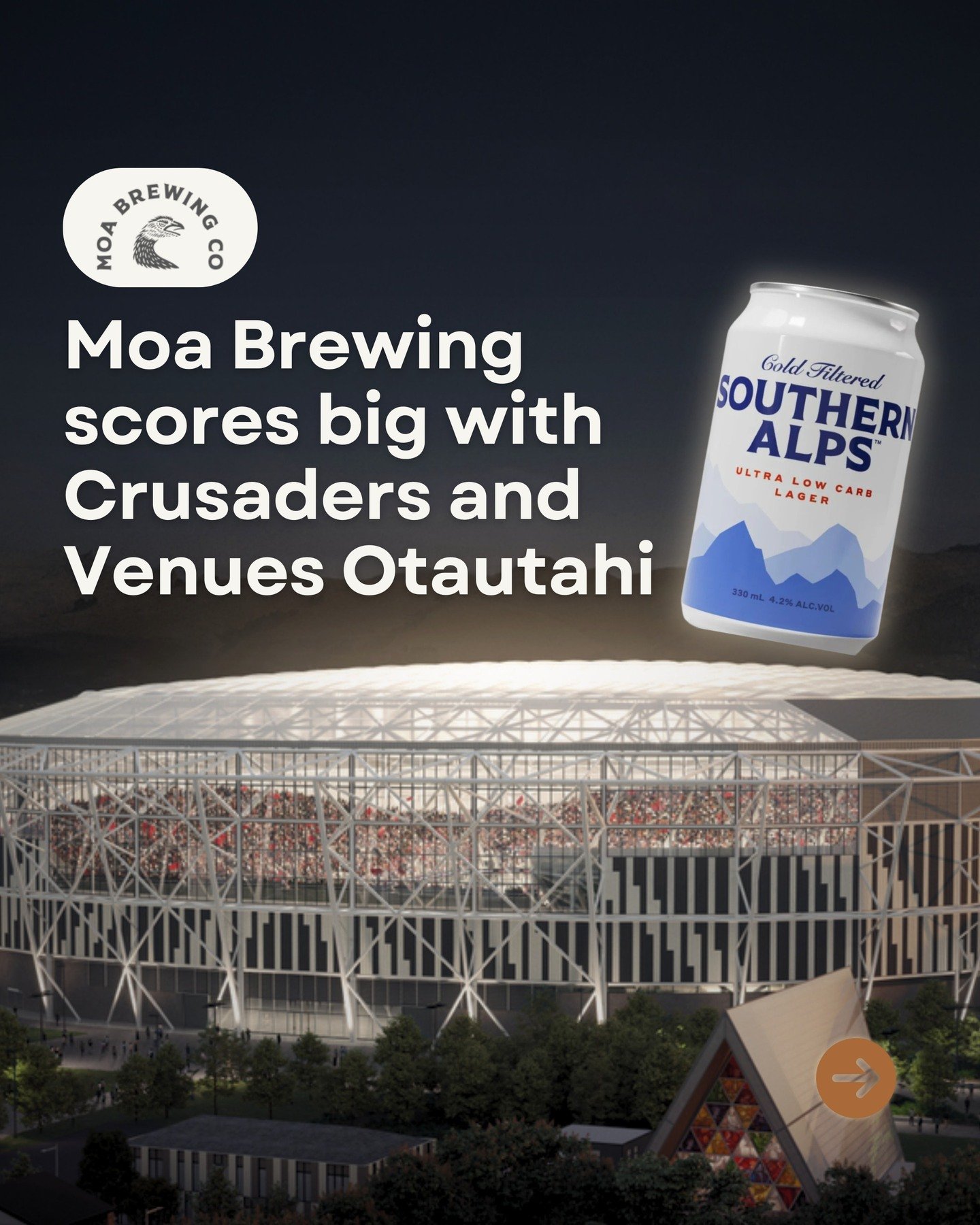 Big win for local! 🍻 Awesome to see Malborough-based Moa Brewing Co. secure these exciting partnerships with two major NZ brands. 

This is a significant strategic development for the business, especially since deals like these have often been locke