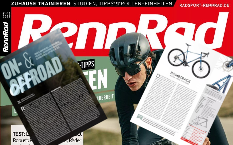 Our AUDAX Evo at “Rennrad Magazine” (GER)