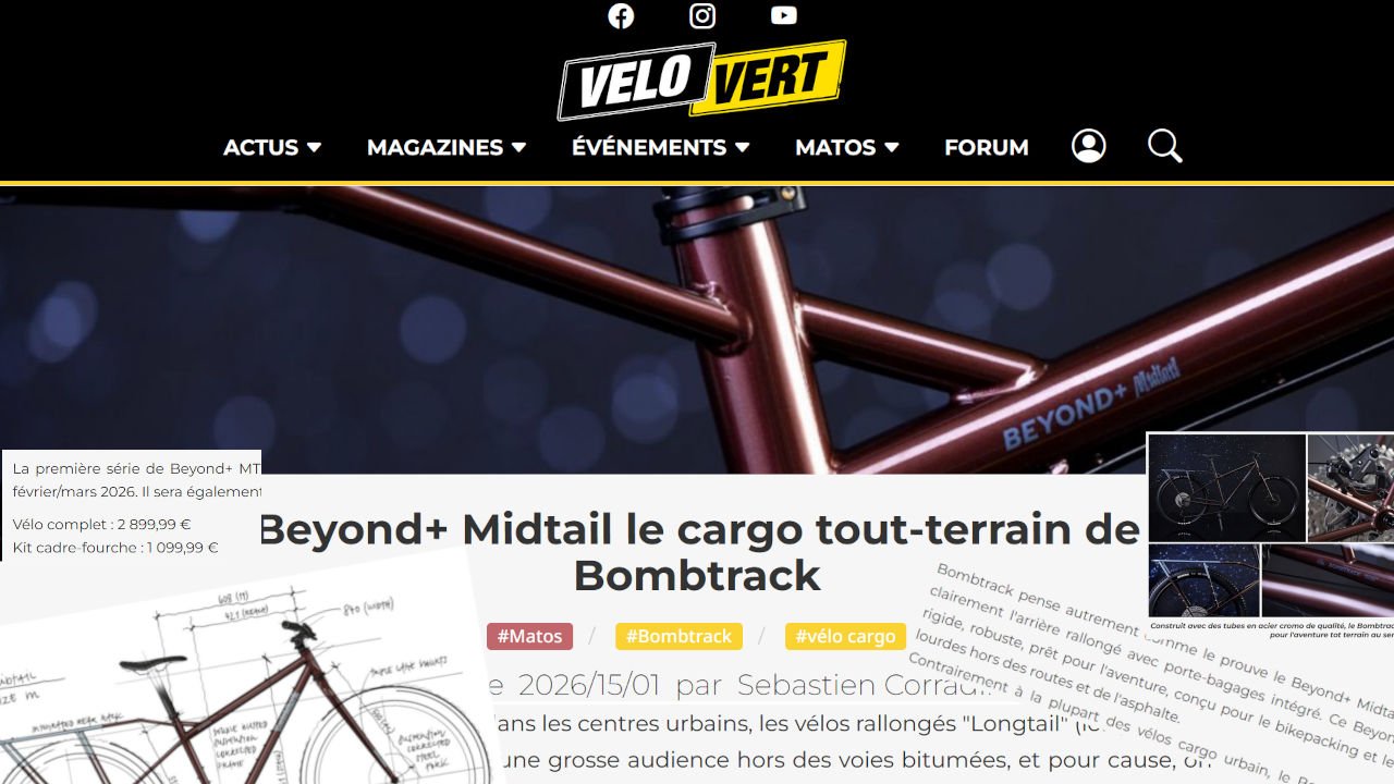 Our BEYOND+ MT at “Velo Vert” (F)