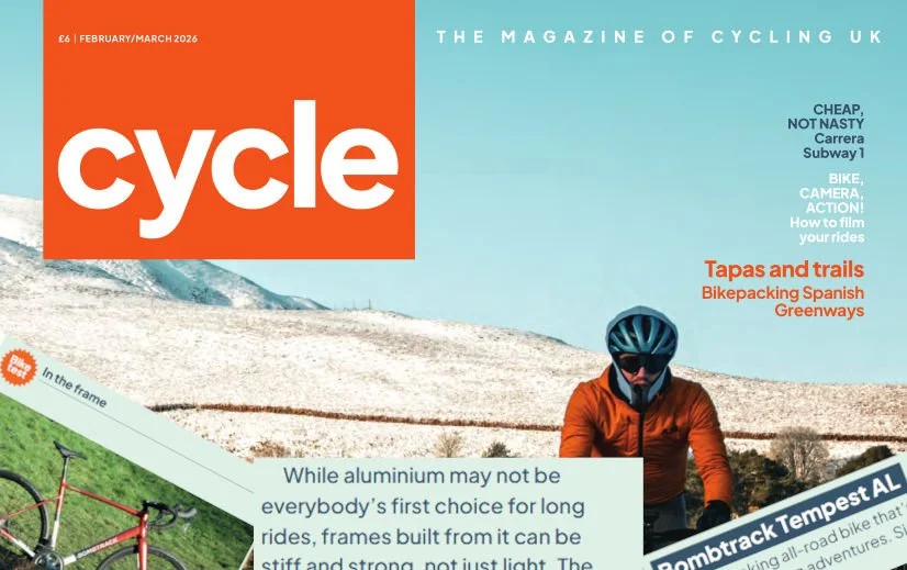 Our “TEMPEST AL” at “Cycling UK” (UK)