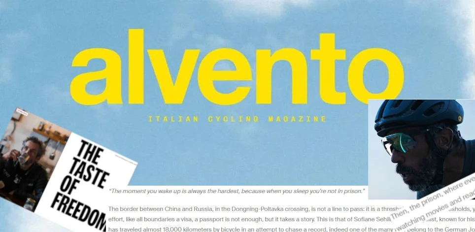 Sofiane at “Alvento” Mag (UK / I)