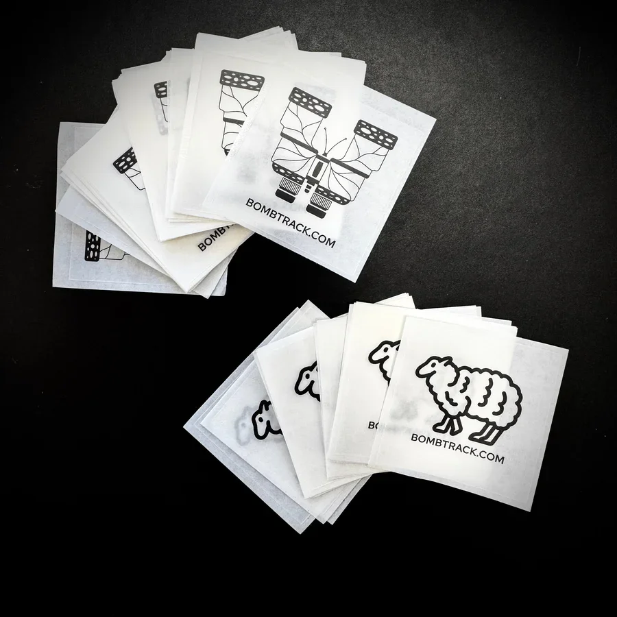 ... WE MADE STICKERS!