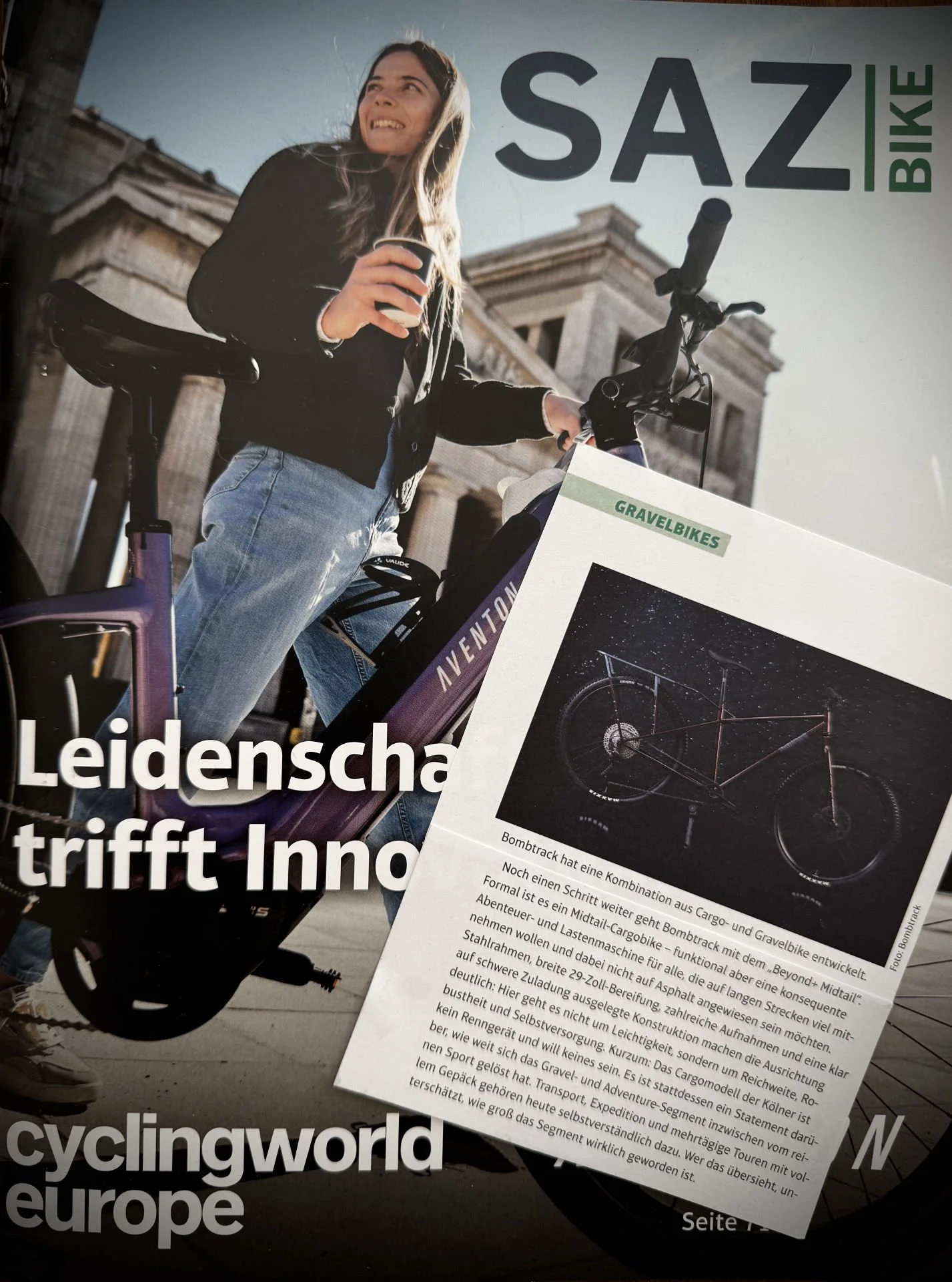 Our “BEYOND+ MT” at “SAZ” mag (GER)