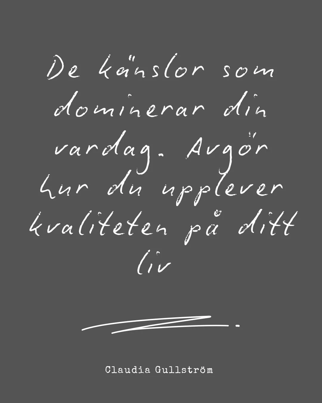 Det &auml;r l&auml;tt att tro att livskvalitet bara avg&ouml;rs av v&aring;ra omst&auml;ndigheter. Som jobb, pengar och relationer.
Men tv&aring; m&auml;nniskor kan leva i n&auml;stan samma verklighet och uppleva livet helt olika. Skillnaden ligger o