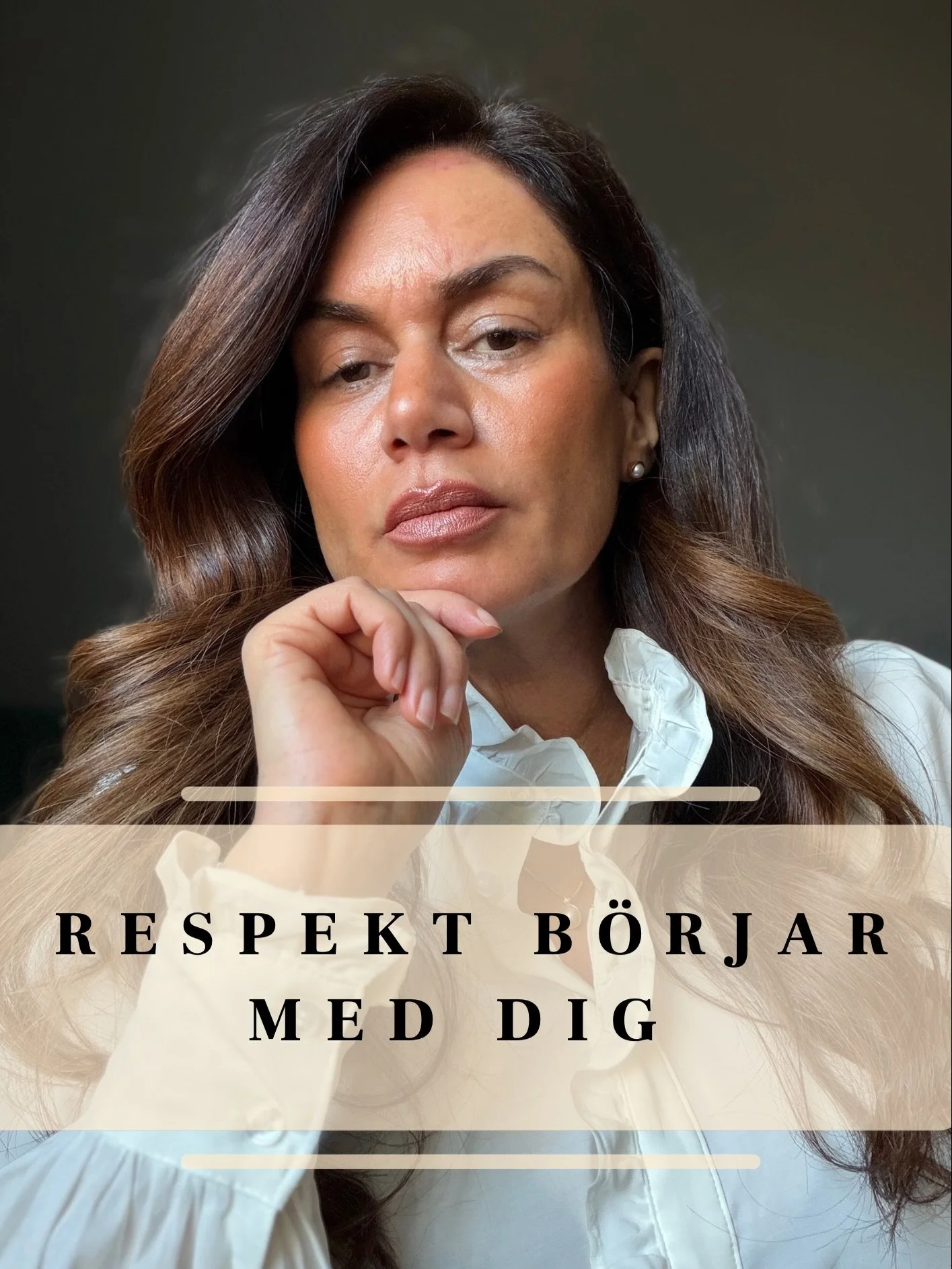 Respekt b&ouml;rjar med dig! Oftast f&ouml;rs&ouml;ker vi skaffa den d&auml;r d&auml;r respekten genom andra. Eller att vi tror h&aring;rdhet ska ge oss respekt. Men naturlig respekt och pondus f&ouml;ds fram ur trygghet. Den bygger du inifr&aring;n,