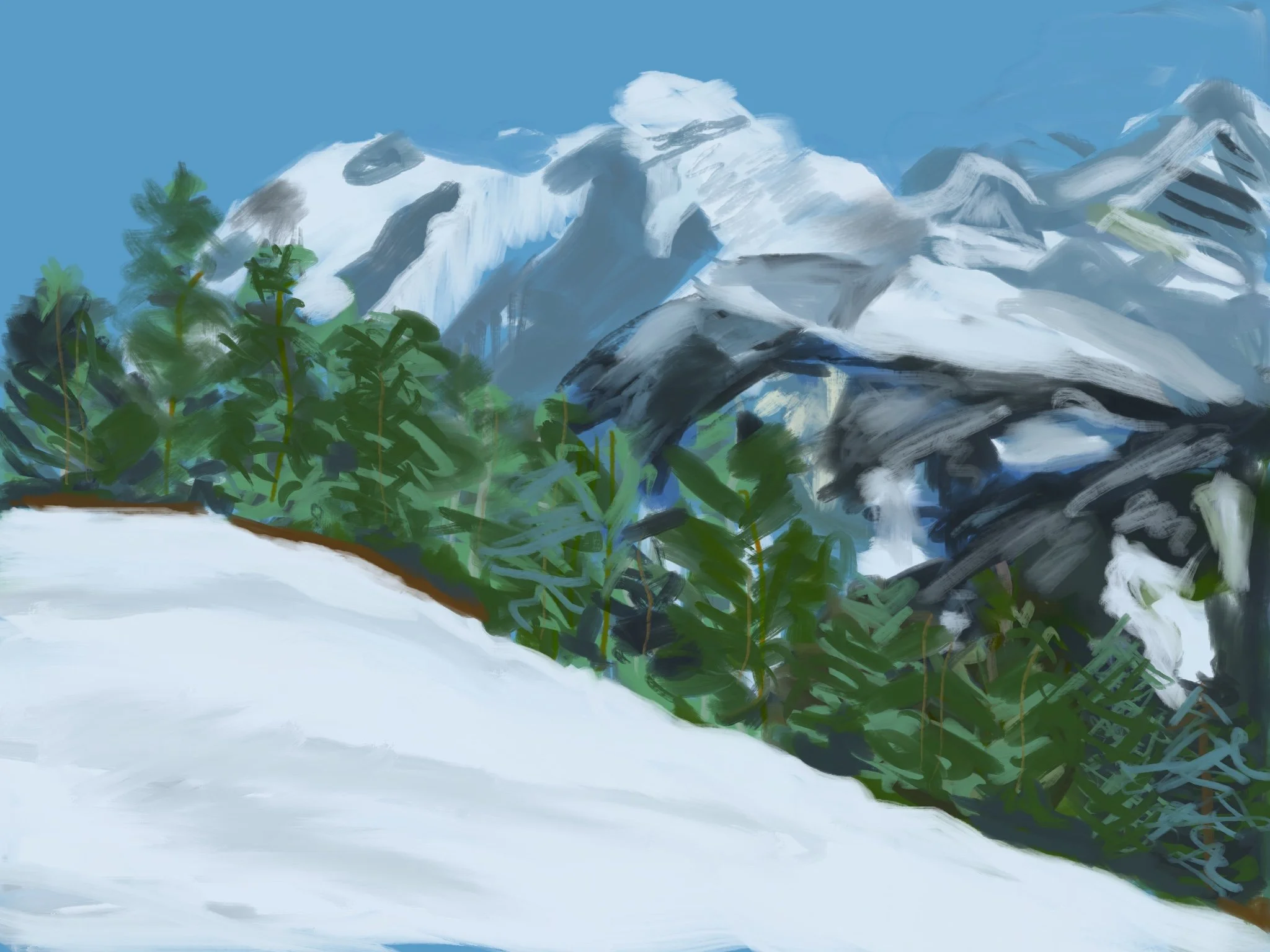 iPad drawing from Maria Walrast 2026