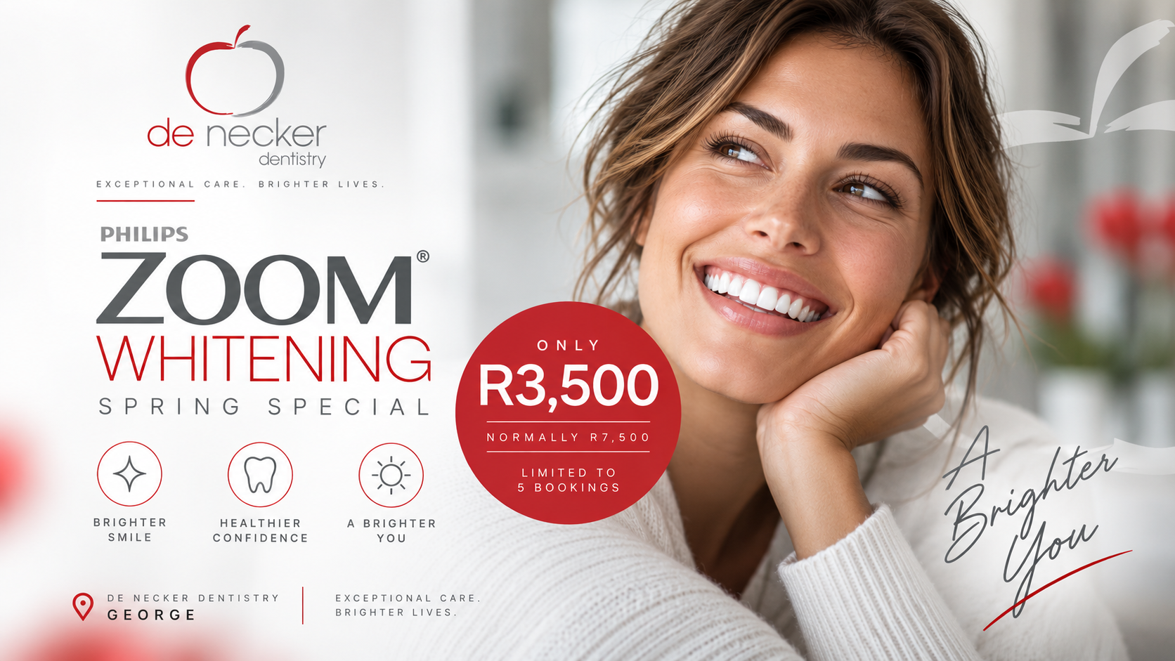 Spring Whitening Special in George: Get Zoom Whitening for Only R3,500