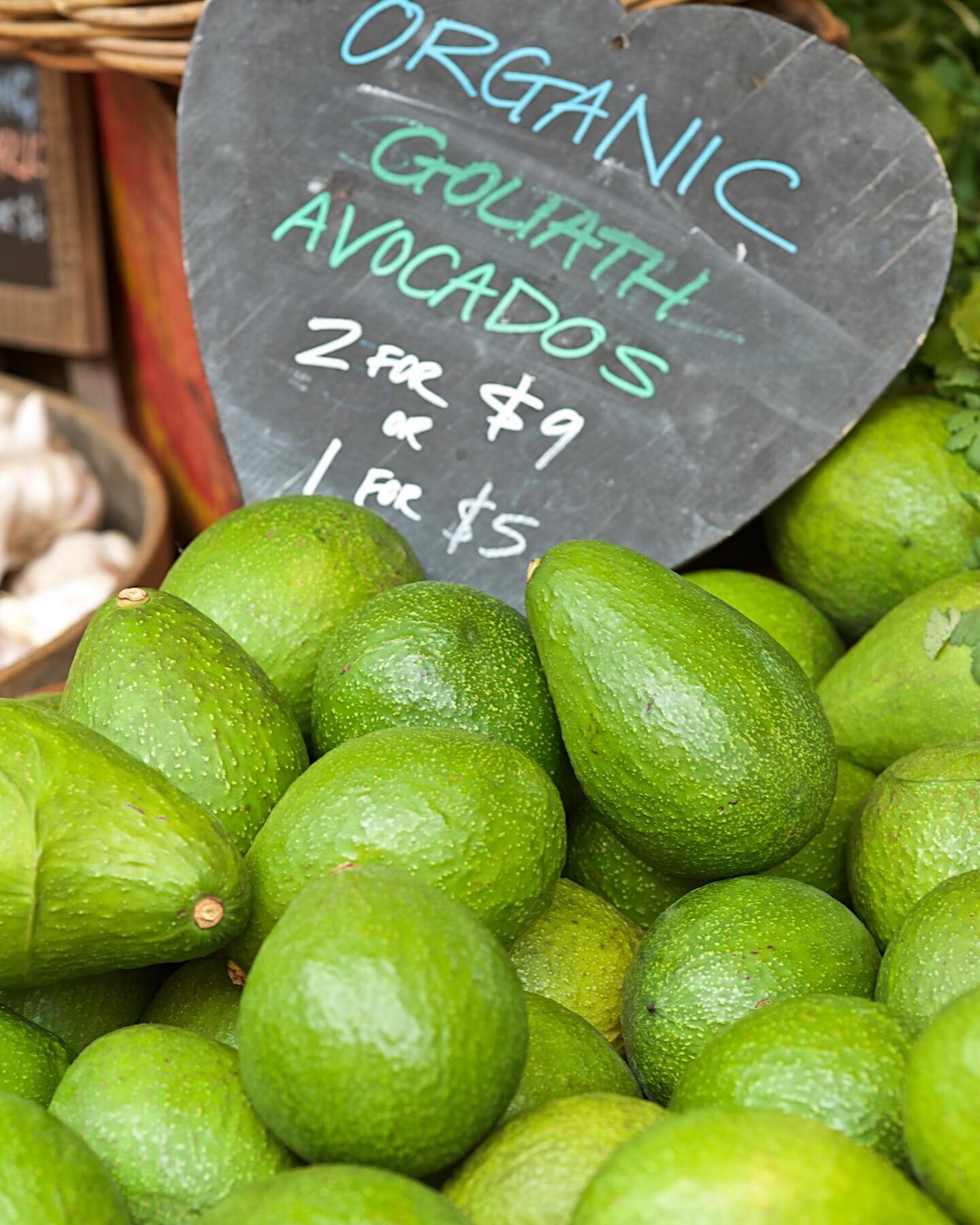 Organic Goliath Avocados from Glenbrook Farms, to fulfill all your Avo Toast dreams! 🥑🥑🥑
Catch you tomorrow at Powerhouse for another beautiful day in Brissie 🌞