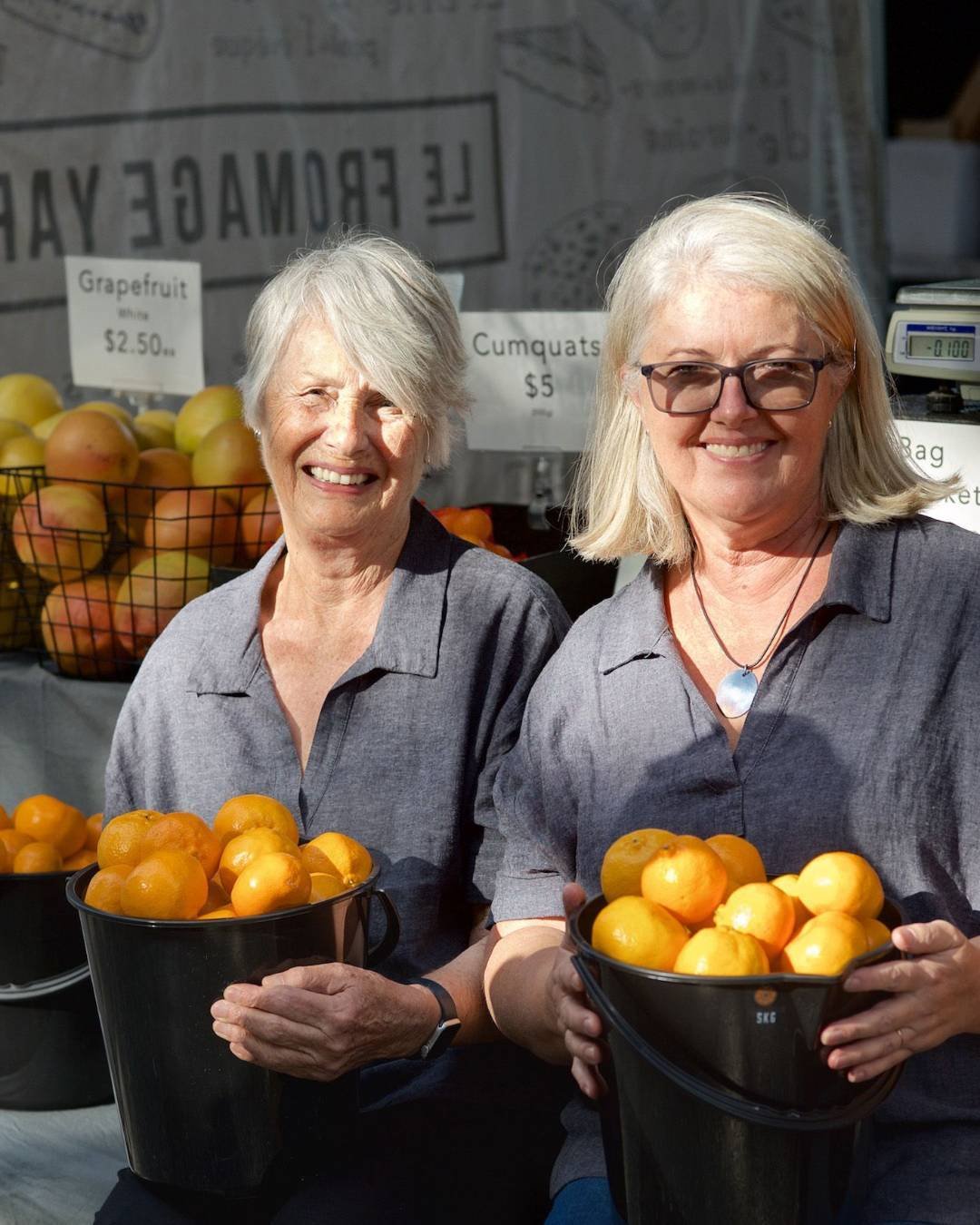 We are delighted to herald the return of Jenny and Selma of Gayndah, QLD, to our Powerhouse Market. It's the perfect time of year for their zesty delights and the mandarins straight from their farm are exquisite 🍊